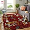 BEST Gucci Fashion Brand Rug Bedroom Rug Family Gift US Decor