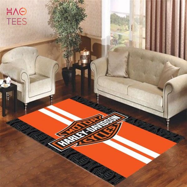 BEST harley davidson logo 2 Living room carpet rugs