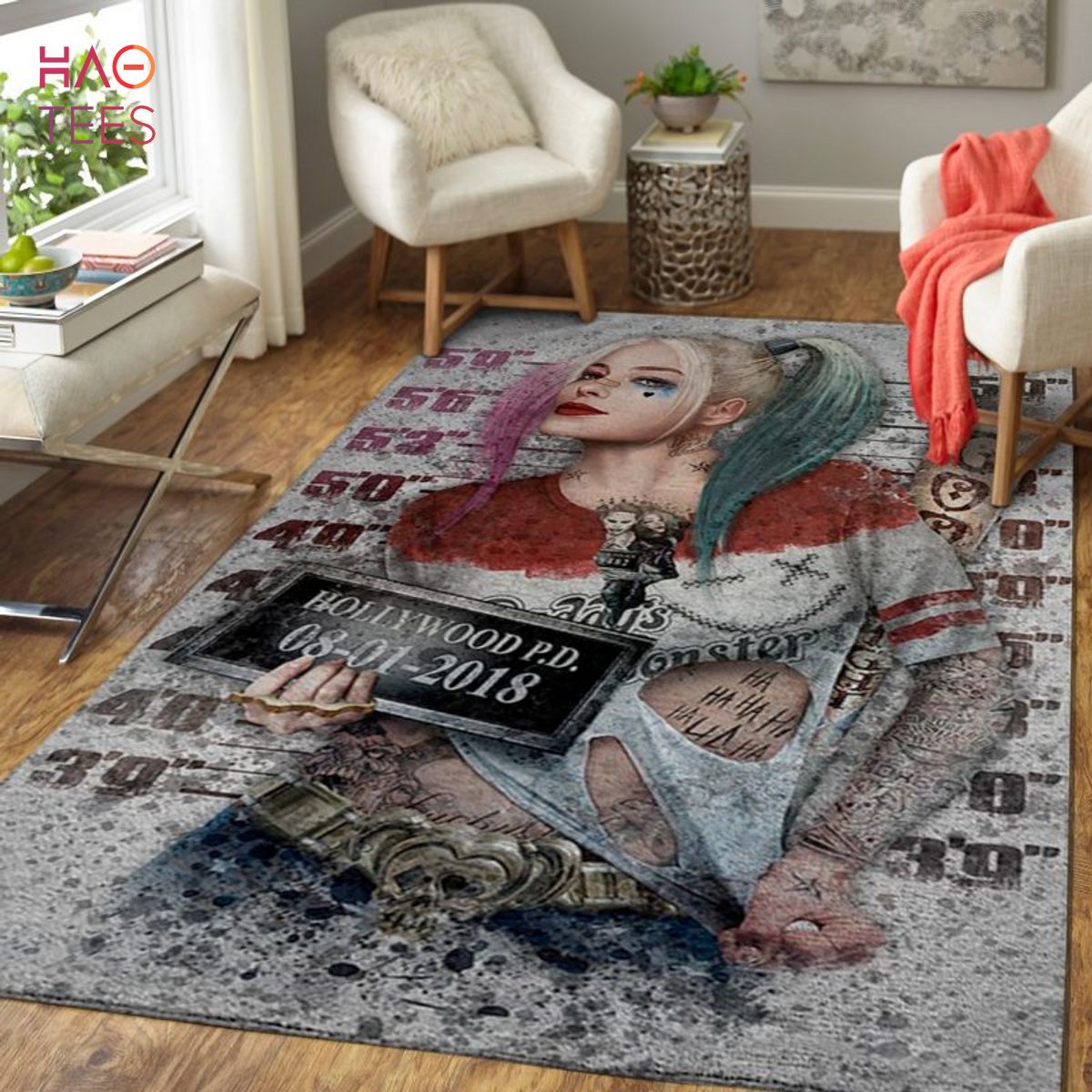 BEST Harley Quinn Living Room Rug Carpet