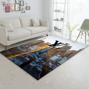 BEST Louis Vuitton Cityscape Rug Living Room Rug Floor Decor Home Decor