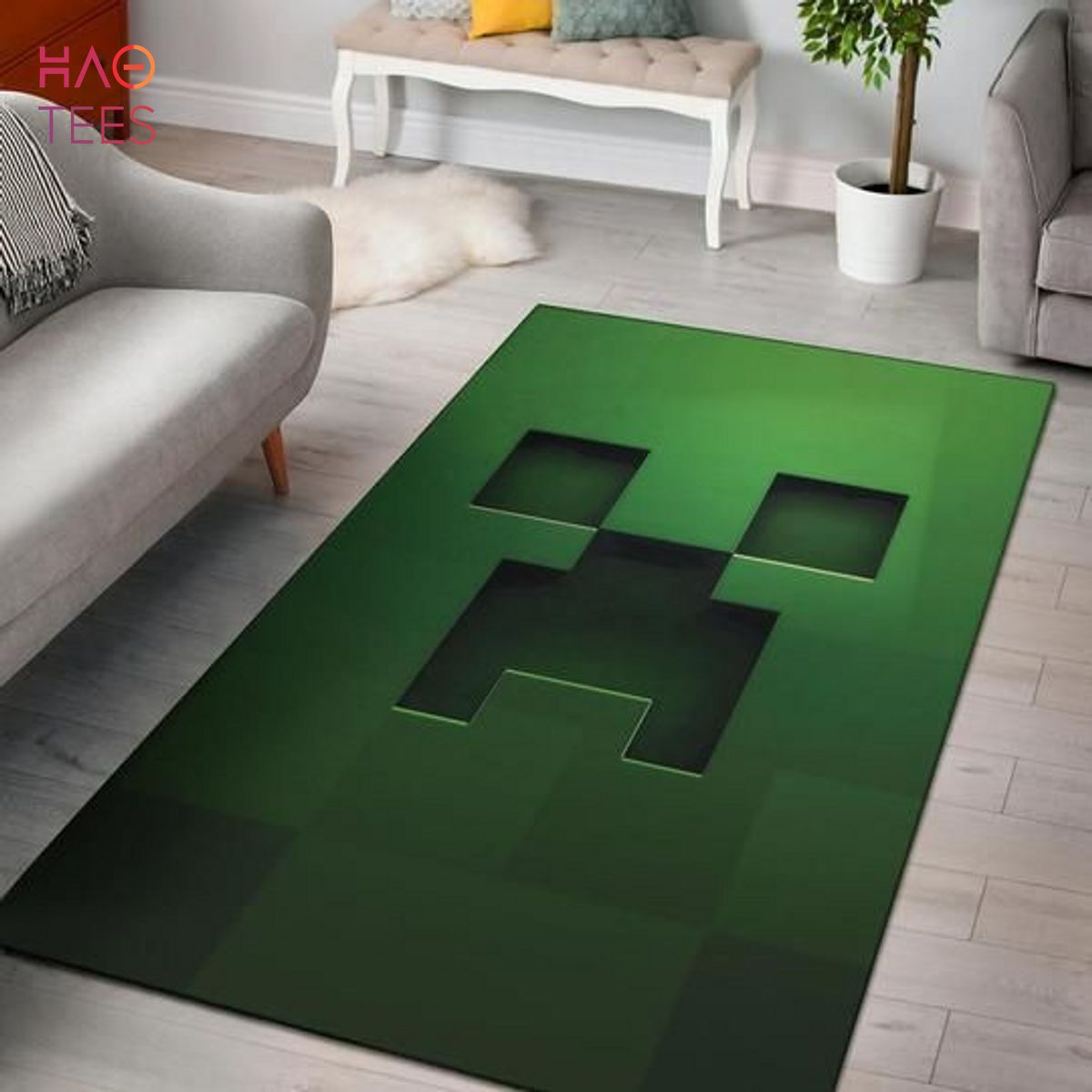 BEST Minecraft Area Rug Carpet - Gaming Home Decor
