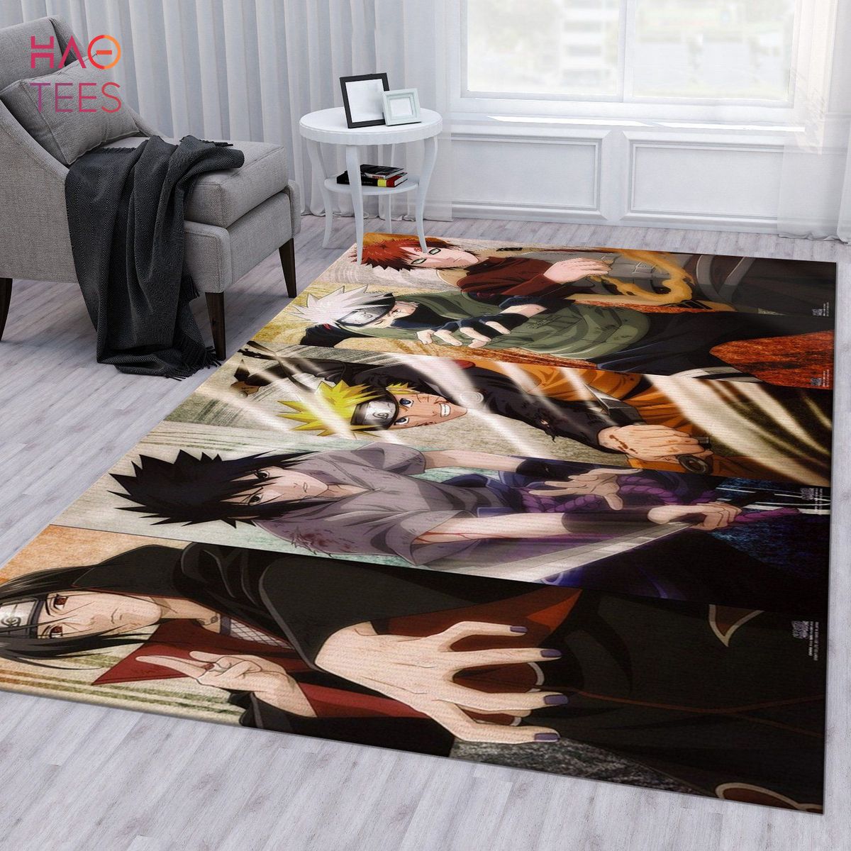 BEST Naruto Ver3 Anime Area Rug Bedroom Rug Home US Decor