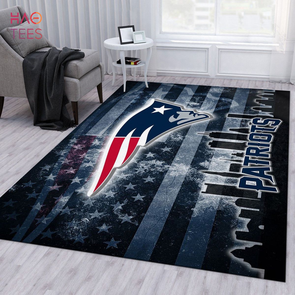 BEST New England Patriots Nfl Area Rug For Christmas Living Room Rug US Gift Decor