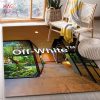 BEST Off White Black Marmor Area Rug Living Room Rug Floor Decor Home Decor