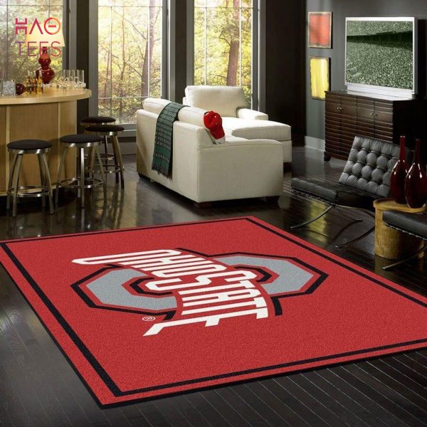 BEST Ohio State Rug Team Spirit Carpet Living Room Rugs