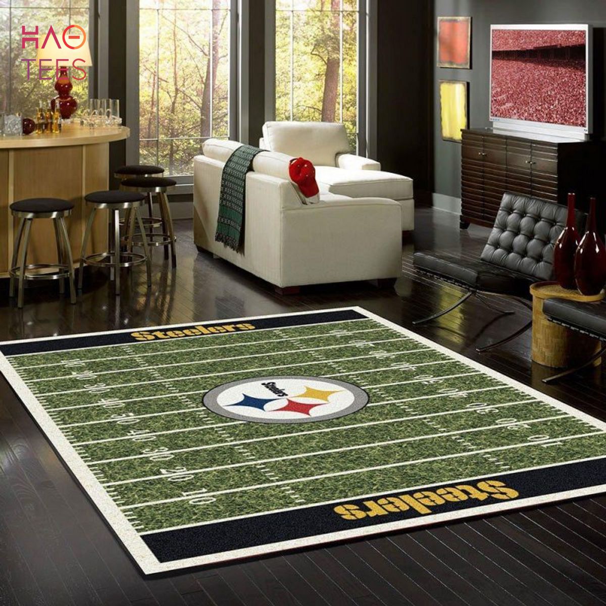 BEST Pittsburgh Steelers Nfl Carpet Living Room Rugs