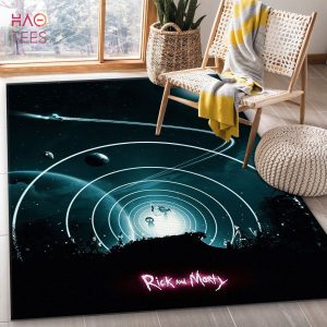 BEST Rick And Morty Inspired Noel Gift Rug Living Room Rug Floor Decor Home Decor