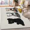 BEST Simpsons wallpaper carpet living room rugs
