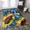 BEST Stitch Moon And Back Cute Carpet Floor Area Rug