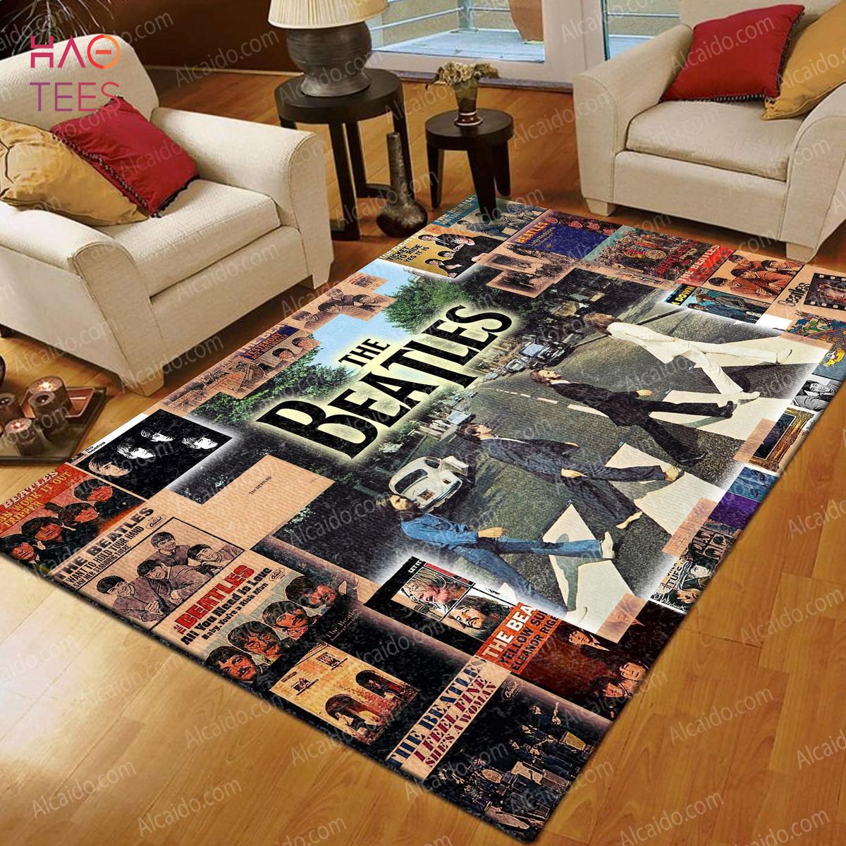 BEST The Beatles English Rock Band Album Covers Abbey Road Living Room Music Band Area Rugs, Kitchen Rug, US Gift Decor Luxury Store