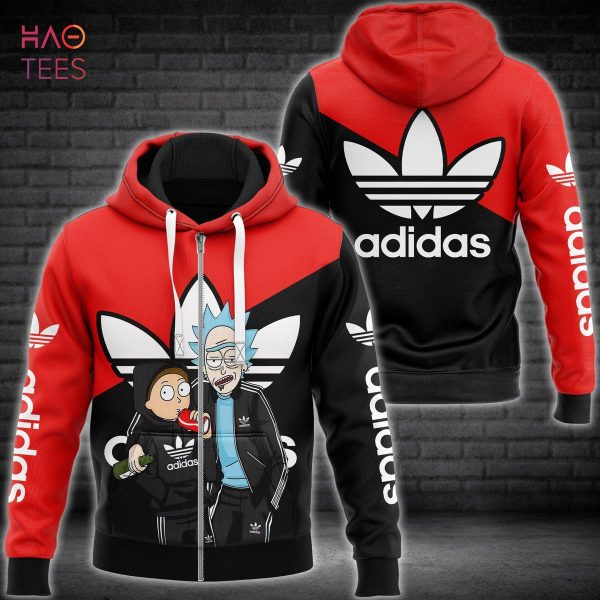 AVAILABLE Adidas Rick And Morty Luxury 3D Hoodie Limited Edition