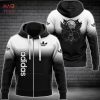 BEST Adidas Ombre Black White Luxury Hoodie Limited Edition