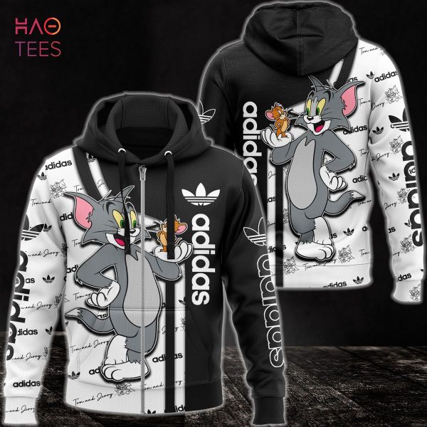 BEST Adidas Tom And Jerry Cartoon Luxury 3D Hoodie Limited Edition