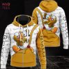 BEST Gucci Gold Donal Duck Luxury 3D Hoodie POD Design