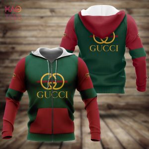 BEST Gucci Red Mix Green Luxury Hoodie Limited Edition