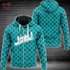 BEST Louis Vuitton Ble Mix Black Logo Luxury Hoodie Limited Edition