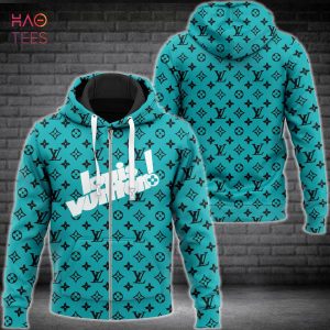 BEST Louis Vuitton Ble Mix Black Logo Luxury Hoodie Limited Edition