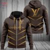 NEW Louis Vuitton Black Square Pattern Luxury 3D Hoodie Limited Edition
