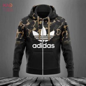 HOT Adidas Army Camouflage Luxury Hoodie Limited Edition