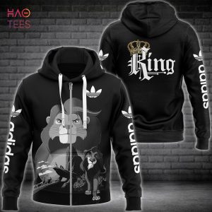 HOT Adidas Lion King Luxury 3D Hoodie Limited Edition