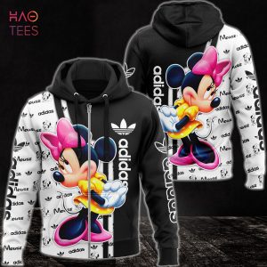 HOT Adidas Pink Mickey Luxury 3D Hoodie Limited Edition