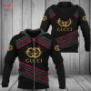 HOT Gucci Stripe Red Black Luxury Hoodie Limited Edition HOT Gucci Stripe Red Black Luxury Hoodie Limited Edition