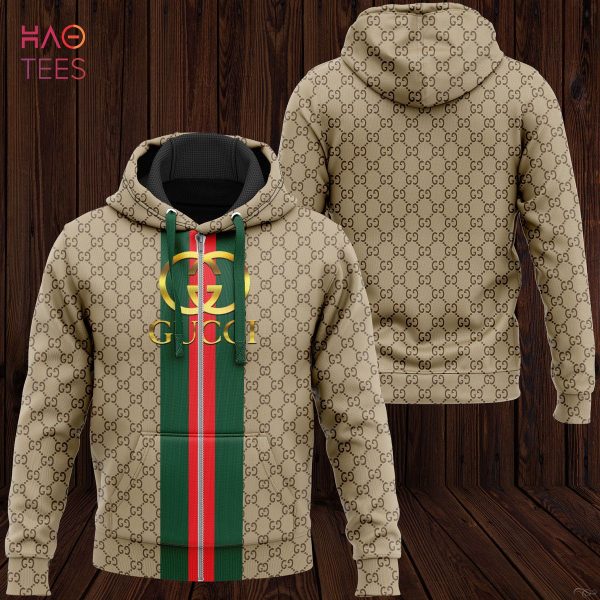 HOT Gucci Stripe Red Green Luxury 3D Hoodie Limited Edition
