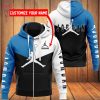 HOT Jordan Red White Black Luxury Hoodie POD Design