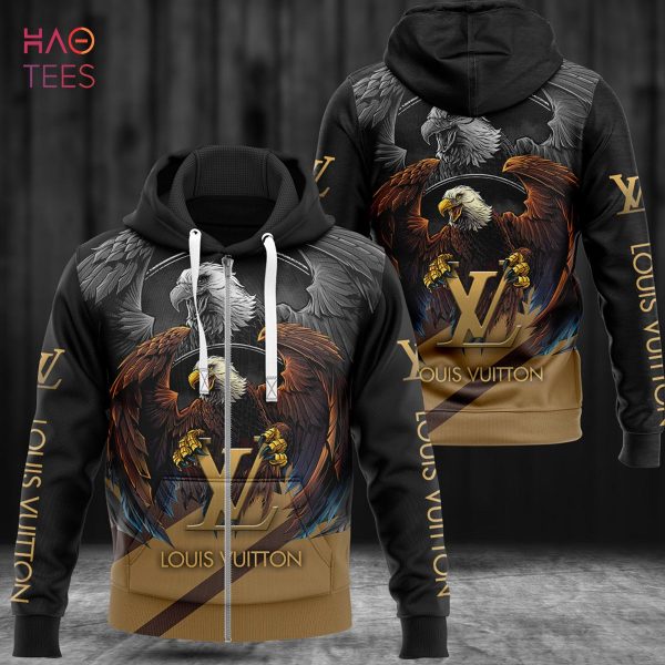 HOT Louis Vuiiton Eagle Luxury 3D Hoodie Limited Edition