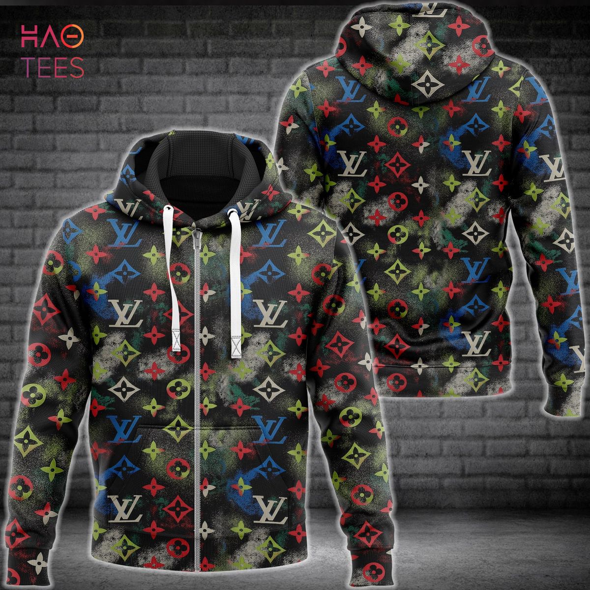 HOT Louis Vuitton Full Color Luxury Hoodie Limited Edition