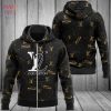 HOT Louis Vuitton Luxury Brand Black Color Hoodie Limited Edition