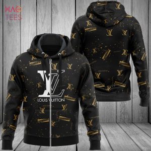 HOT Louis Vuitton Logo Pattern Luxury 3D Hoodie Limited Edition