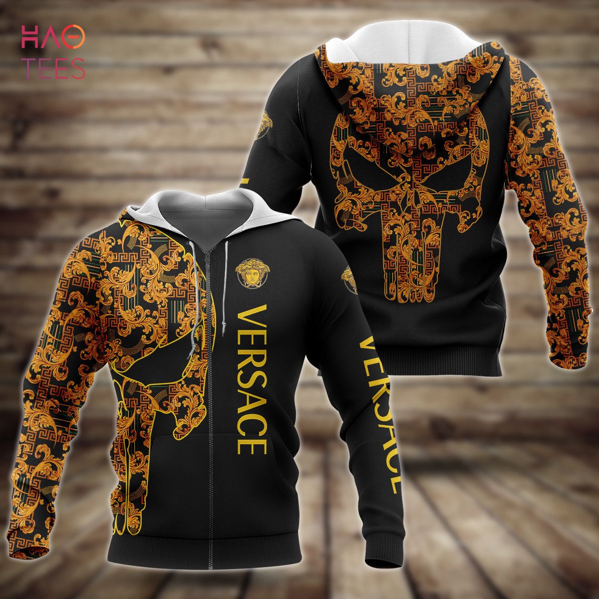 HOT Versace Basic Pattern Luxury 3D Hoodie Limited Edition HOT Versace Basic Pattern Luxury 3D Hoodie Limited Edition