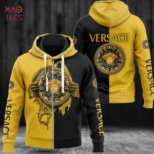HOT Versace Big Logo Luxury 3D Hoodie Limited Edition