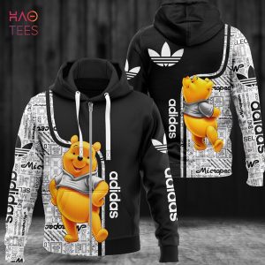 NEW Adidas Winnie The Pood 3D Hoodie Luxury Brand Limited Edition