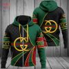NEW Gucci Black Mix Green Luxurt 3D Hoodie POD Design