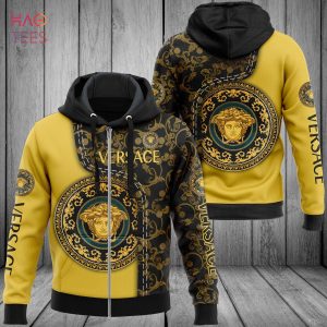 NEW Versace Originals Trefoil Luxury Brand 3D Hoodie Limited Edition
