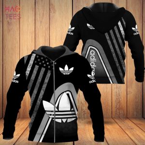 THE BEST Adidas American Flag Motifs Luxury Brand Hoodie Limited Edition