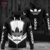 THE BEST Adidas Full Black 3D Hoodie POD Design