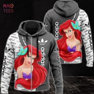 THE BEST Adidas Mermaid Ariel Luxury 3D Hoodie Limited Edition