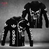 THE BEST Adidas Skullcap Full Black Luxury 3D Hoodie Limited Edition