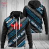 THE BEST Adidas Stripe Blue Mix Black Luxury Hoodie Limited Edition