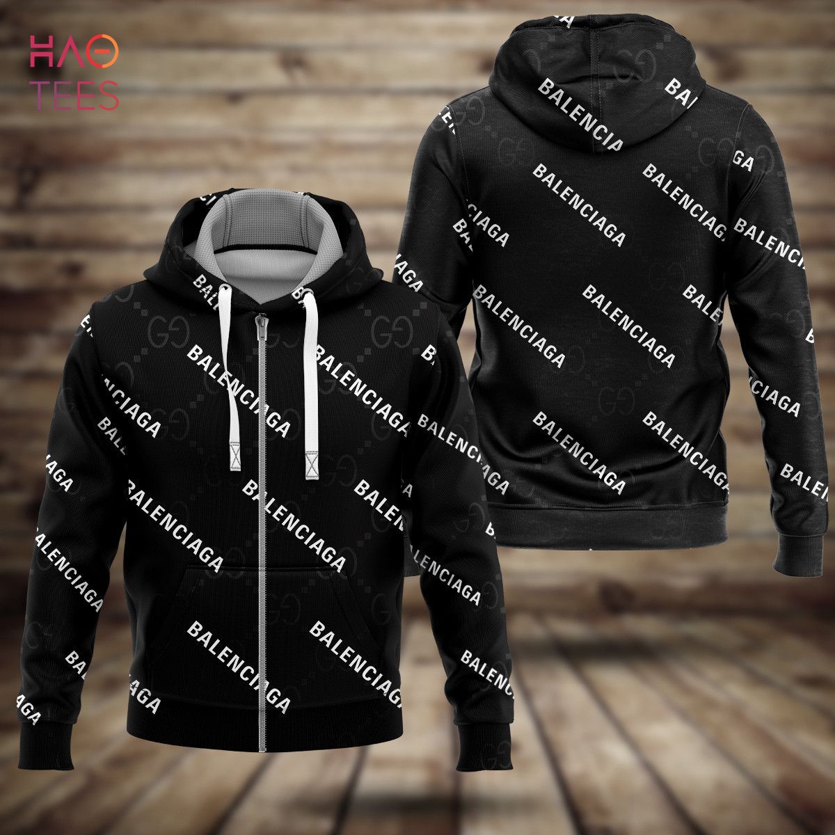 Gucci x Balenciaga The Hacker Project Jumbo GG Jacket BeigeEbony  FW21   US