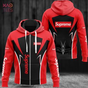 THE BEST Supreme Red Logo Luxury Hoodie Limited Edition