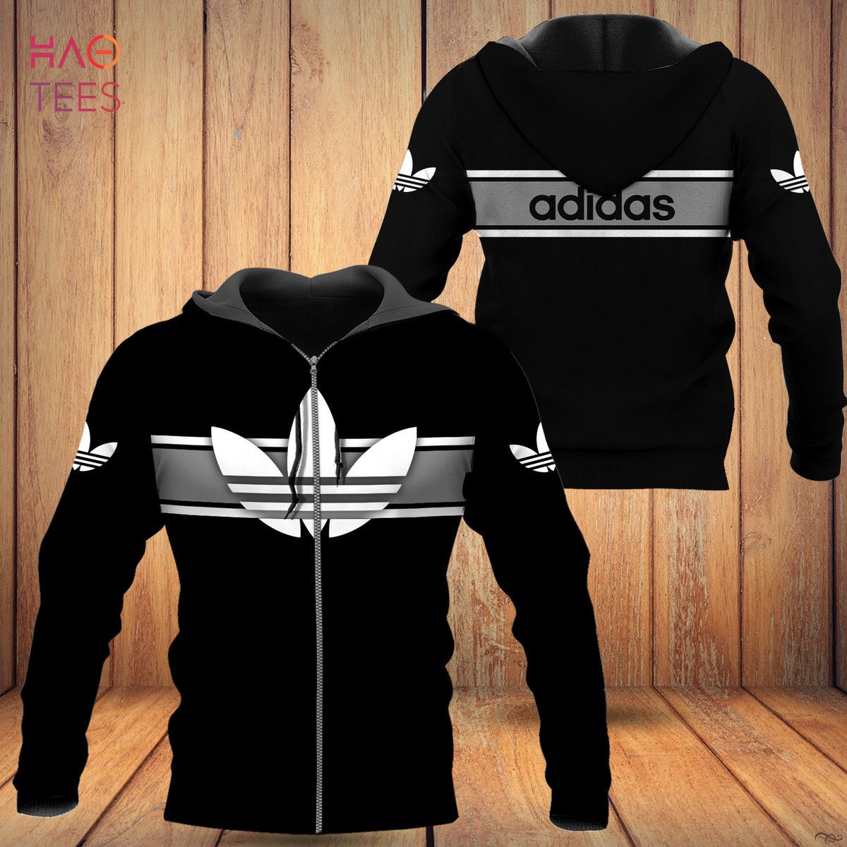 TRENDDING Adidas Black Luxury Color Hoodie Limited Edition Luxury Store