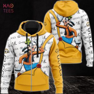 TRENDDING Gucci Gold Mix White Luxury 3D Hoodie POD Design
