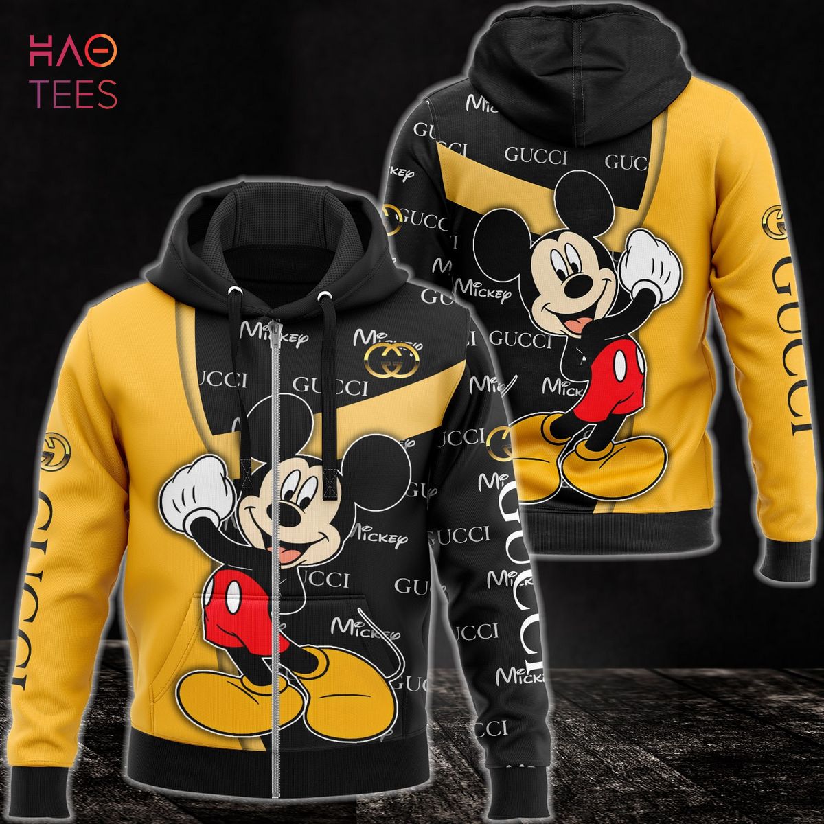 TRENDDING Gucci Mickey Luxury 3D Hoodie Limited Edition Luxury Store