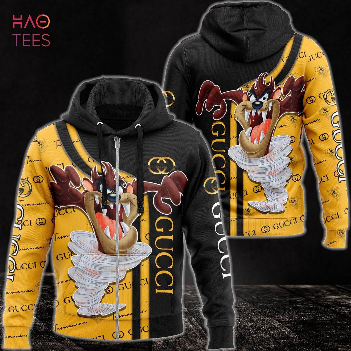 TRENDDING Gucci Tasmania Luxury 3D Hoodie POD Design Luxury Store