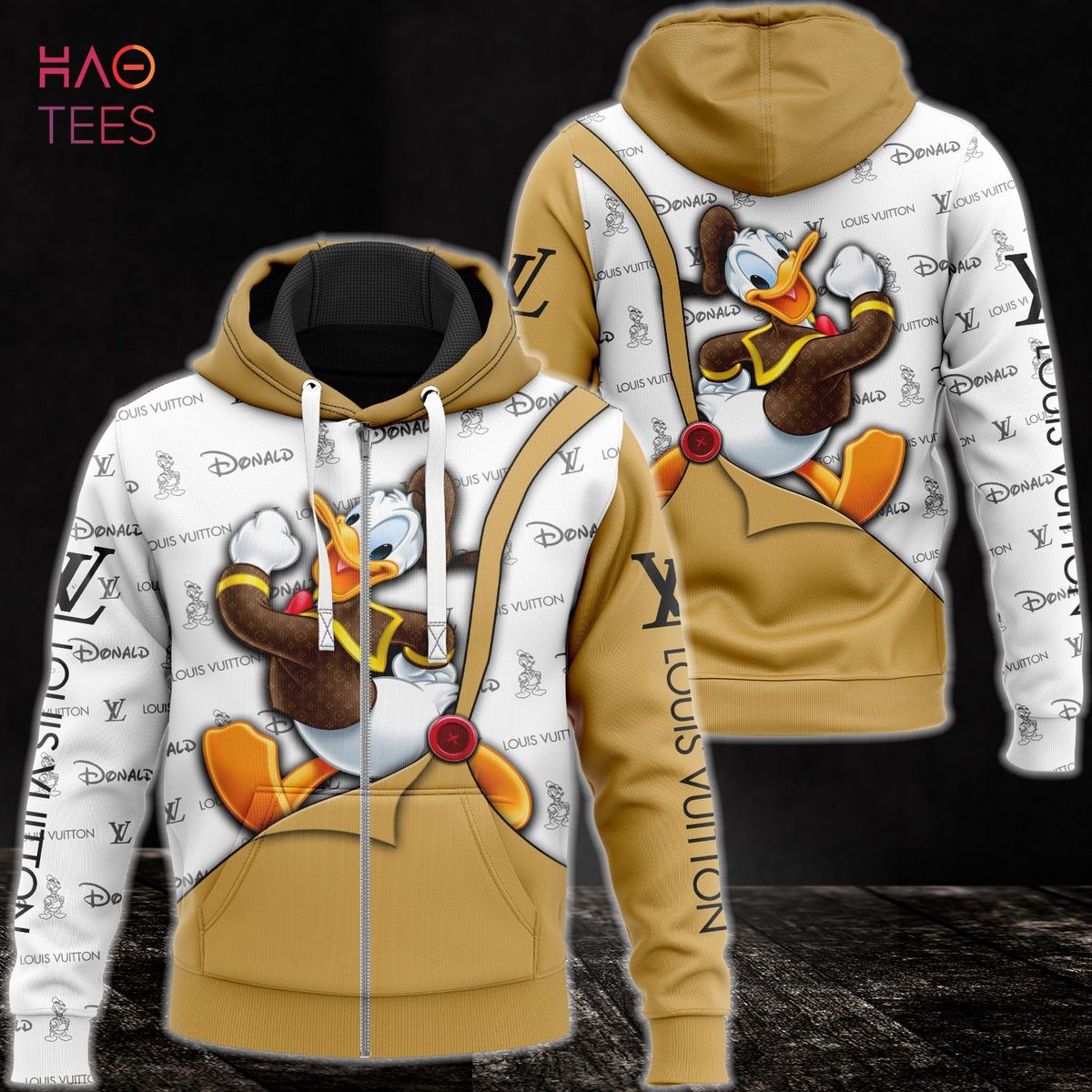Louis Vuitton Snoopy Dabbing Style 3D Hoodie - LIMITED EDITION
