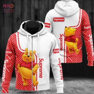TRENDDING Supreme Winnie The Pooh Luxury 3D Hoodie Limited Edition